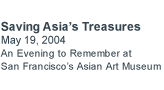 Saving Asia's Treasures
